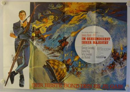 On Her Majestys Secret Service - Kopie original release german double-panel movie poster